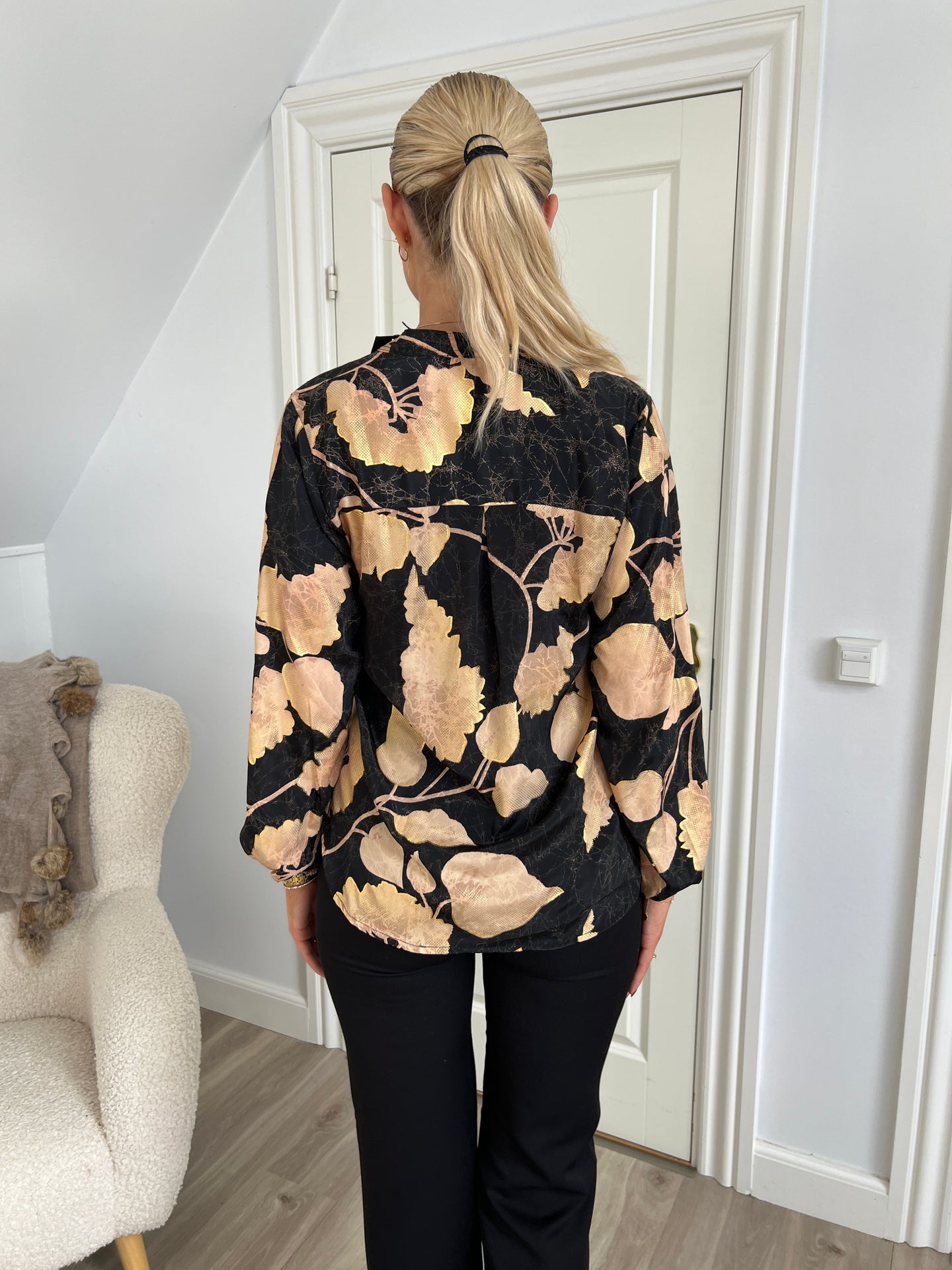 LUNA blouse Fall Leaf - Åberg Copenhagen