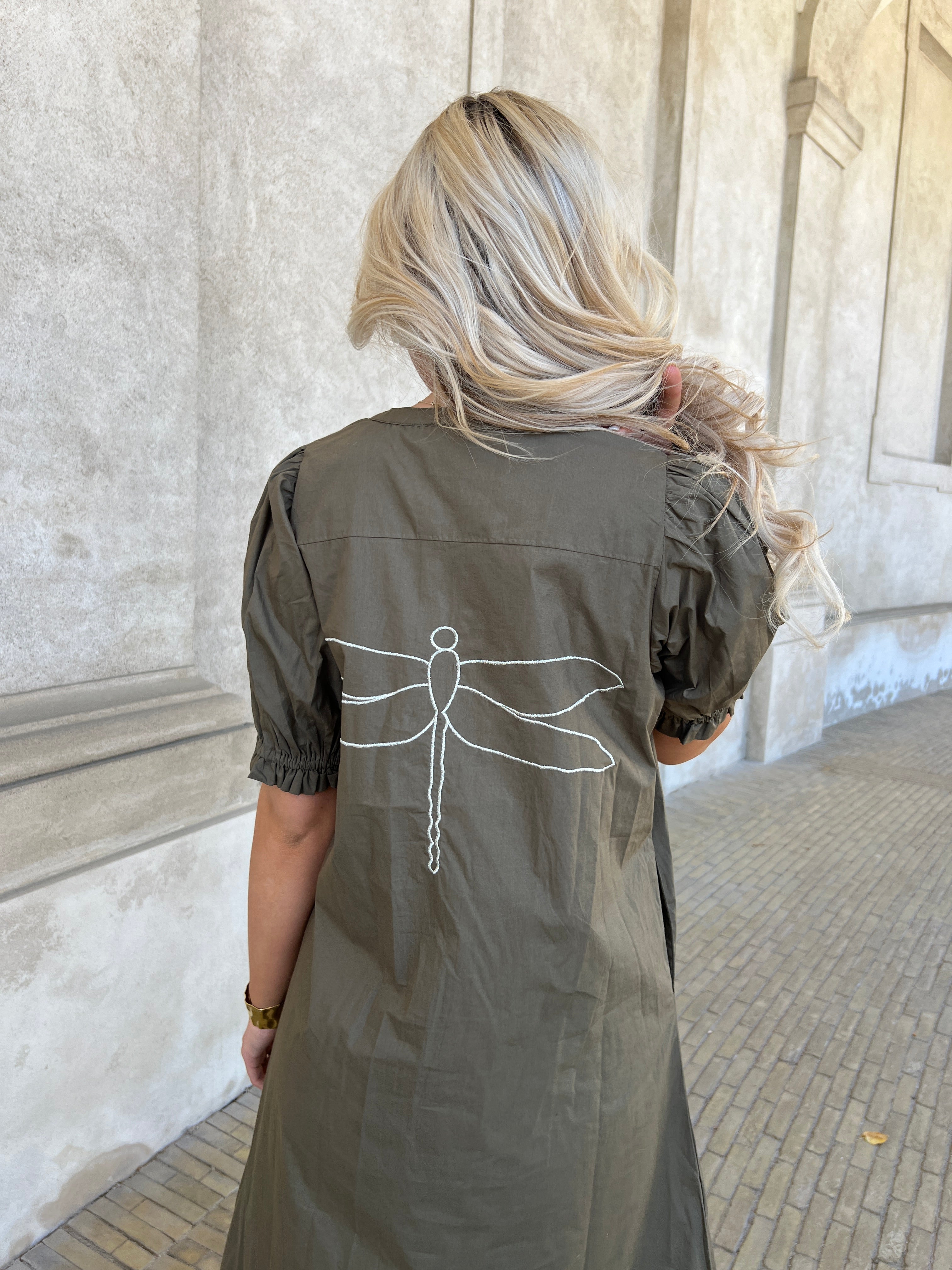 Gaspar Tunø poplin kaftan