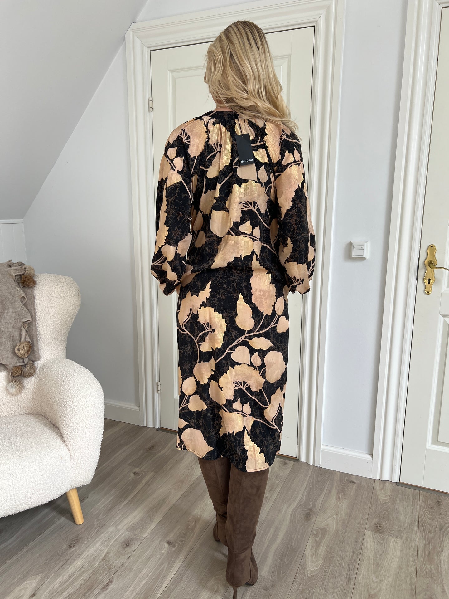 LUNA Nelly dress Fall Leaf - Åberg Copenhagen