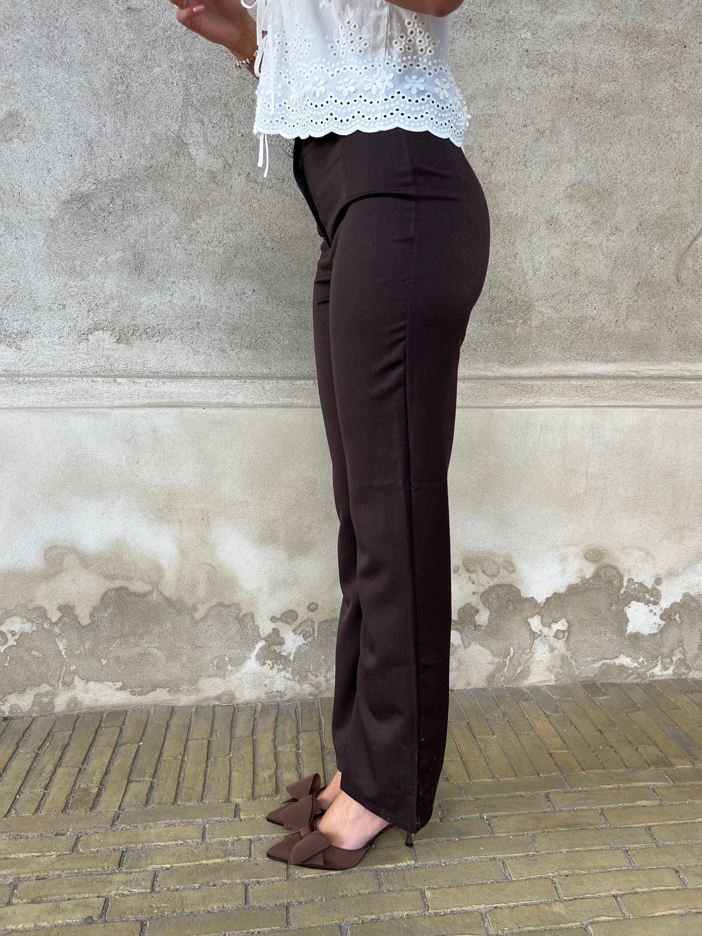 Eight Luxe choko pants - Åberg Copenhagen