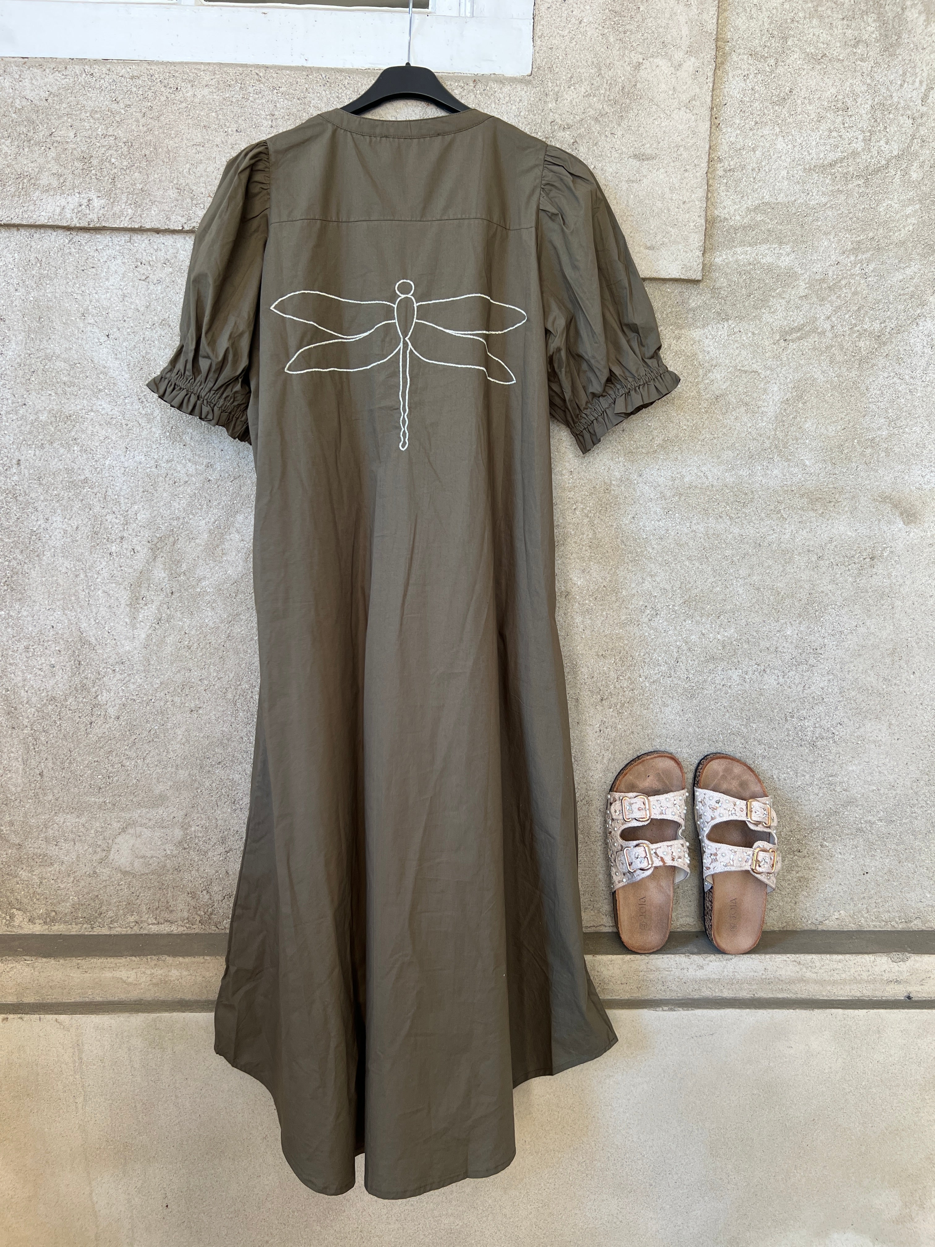 Gaspar Tunø poplin kaftan