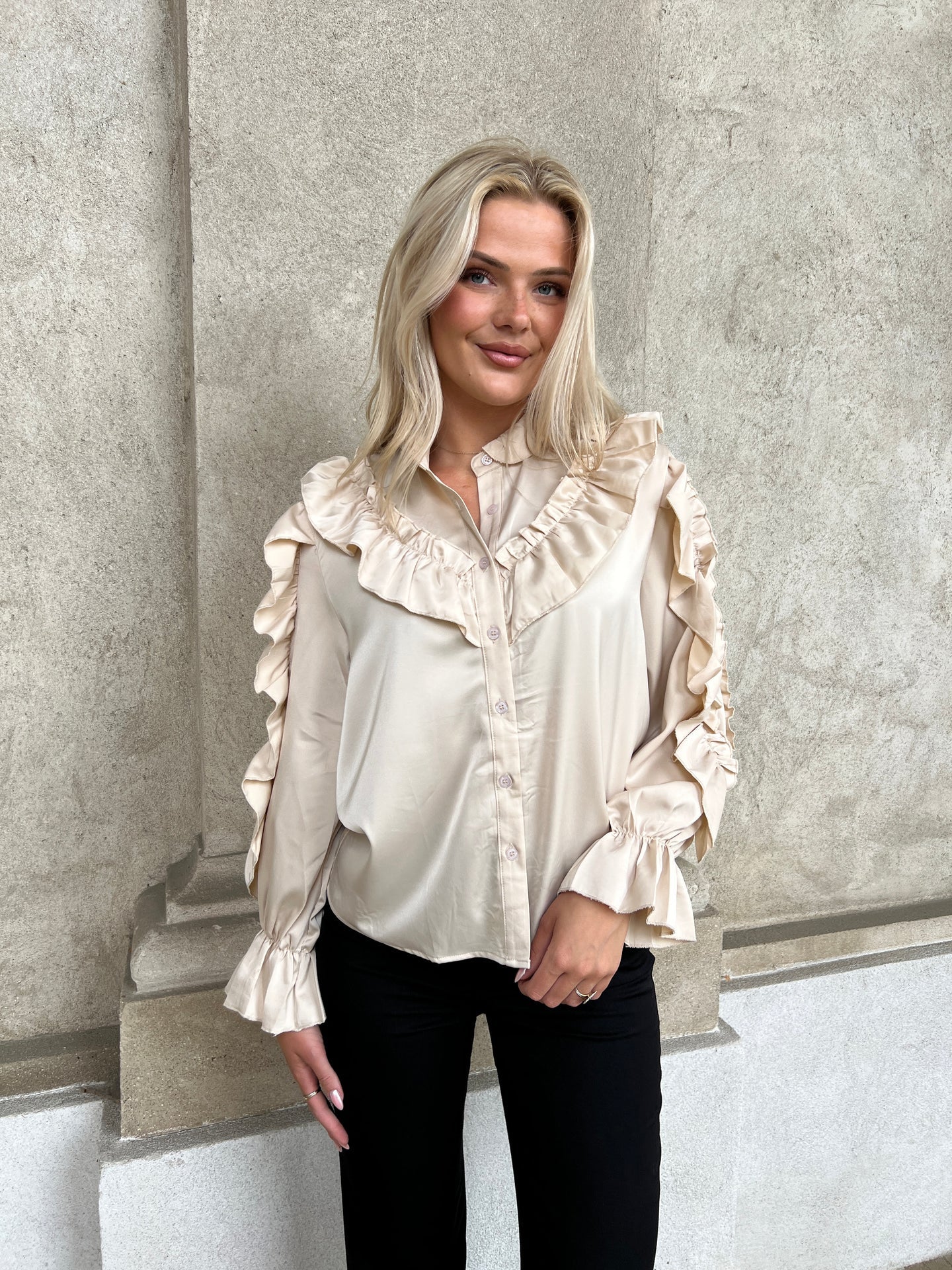 Flam champagne shirt