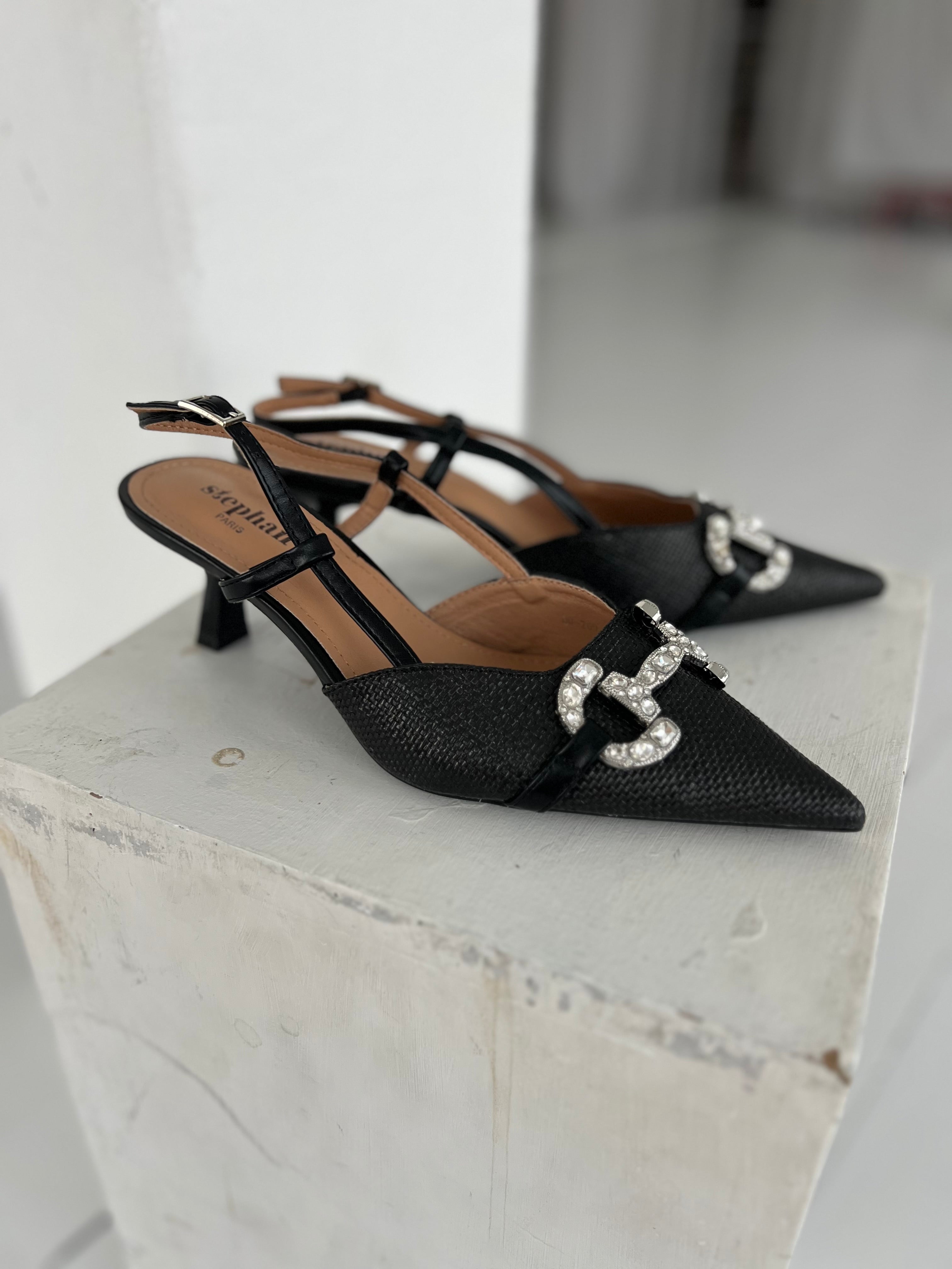 Stephan black heels