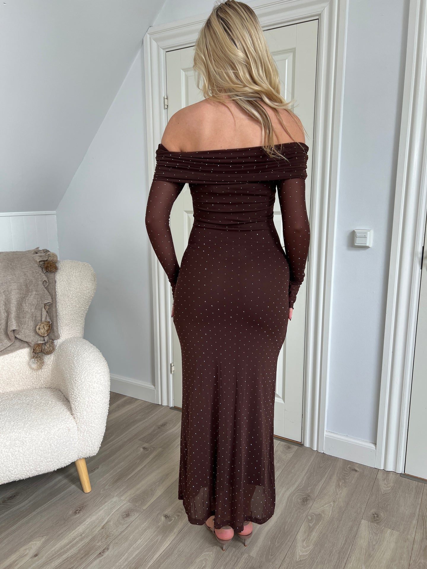 Eight luxe rhinestone dress
