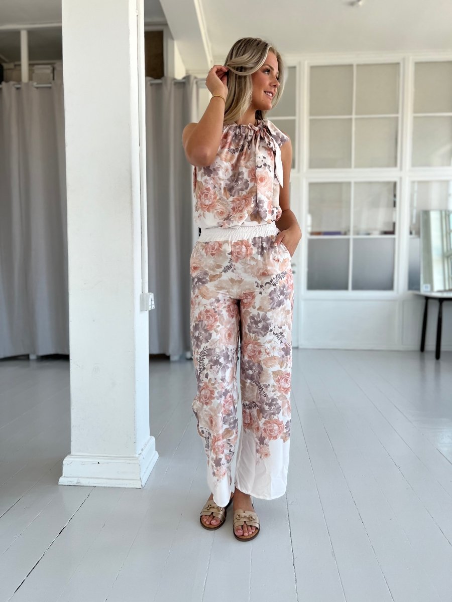 Aaberg Exclusive beige Louloa pants - Aaberg DK