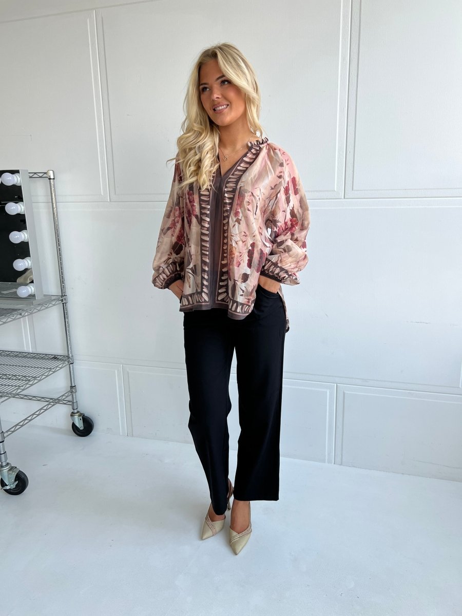 BCROSEWOOD BLOUSE - Aaberg DK