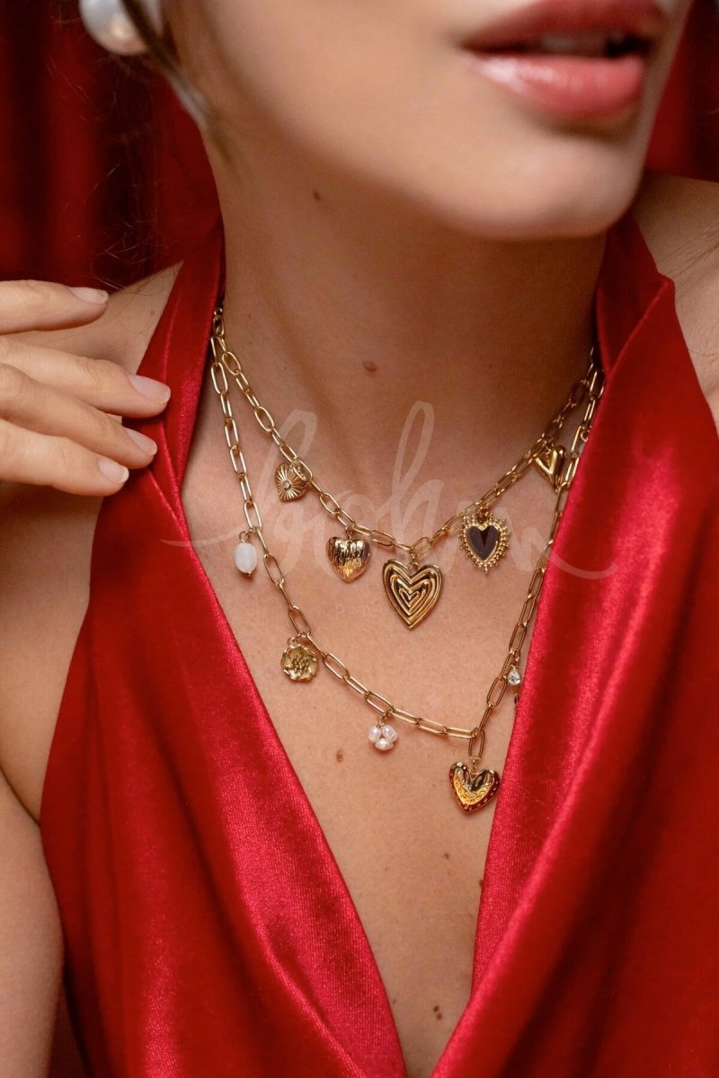 Bohm multi heart charms - Aaberg DK