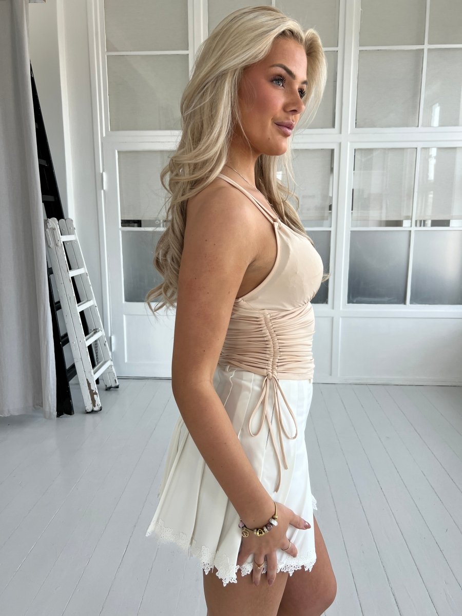 By Swan soft beige top - Aaberg DK