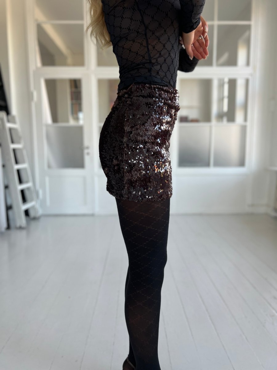 Eight luxe choco skirt - Aaberg DK