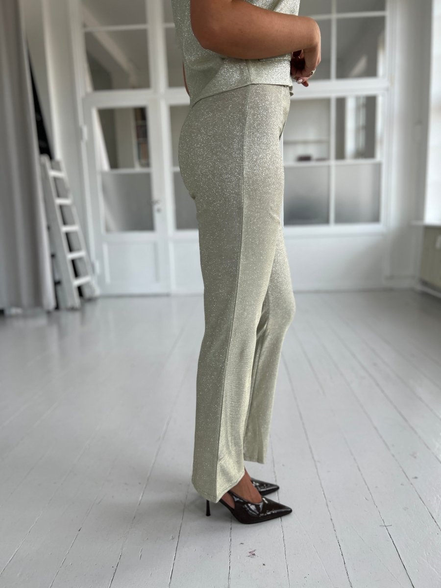 Eight Luxe golden shimmer pants - Aaberg DK