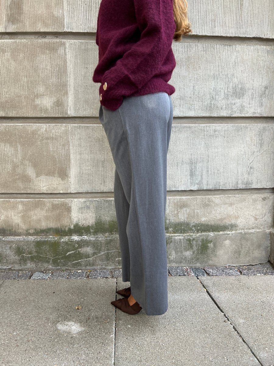 Eight Luxe grey trousers - Aaberg DK