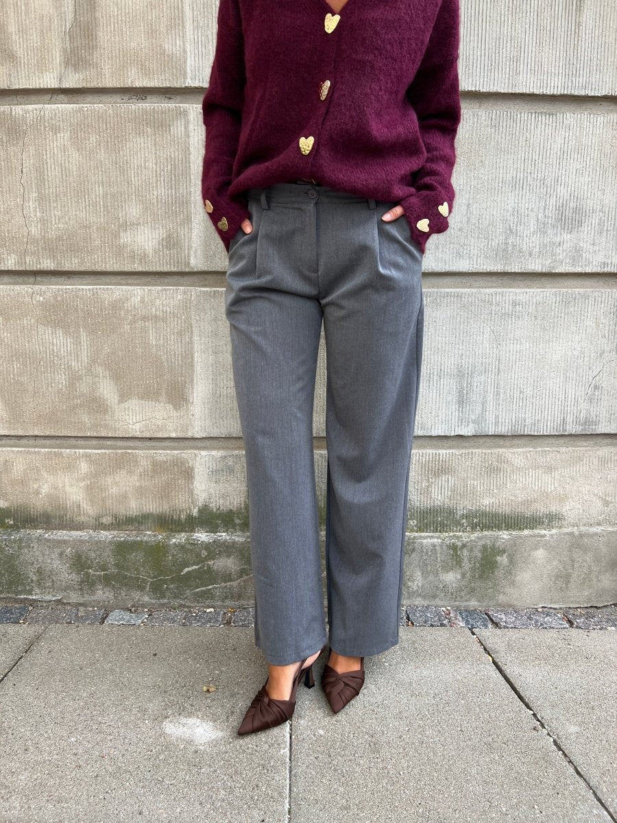 Eight Luxe grey trousers - Aaberg DK