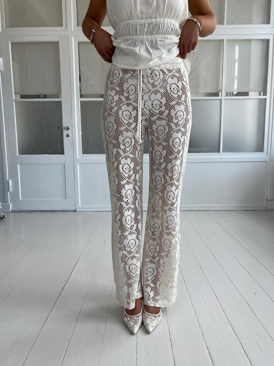 Eight Luxe lace pants - Aaberg DK