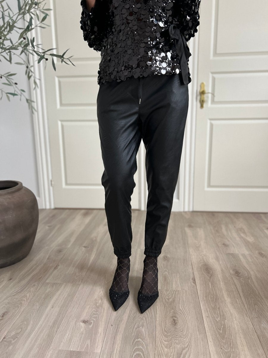 Elle faux leather pants - Aaberg DK