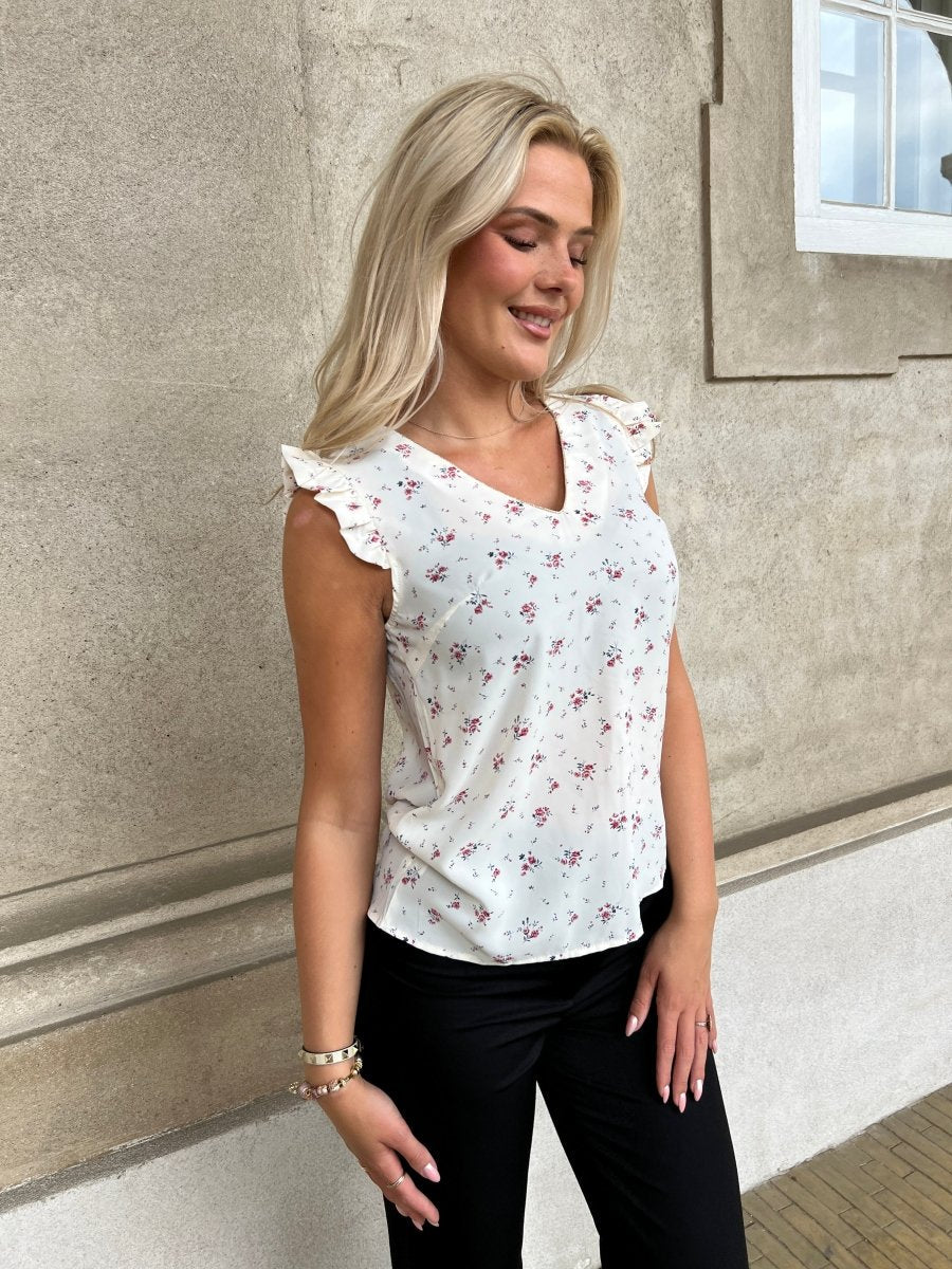 Emma Ella flower top - Aaberg DK