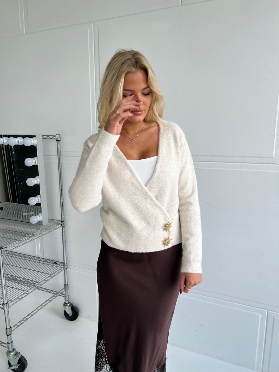 Exquiss v - neck Cardigan - Aaberg DK