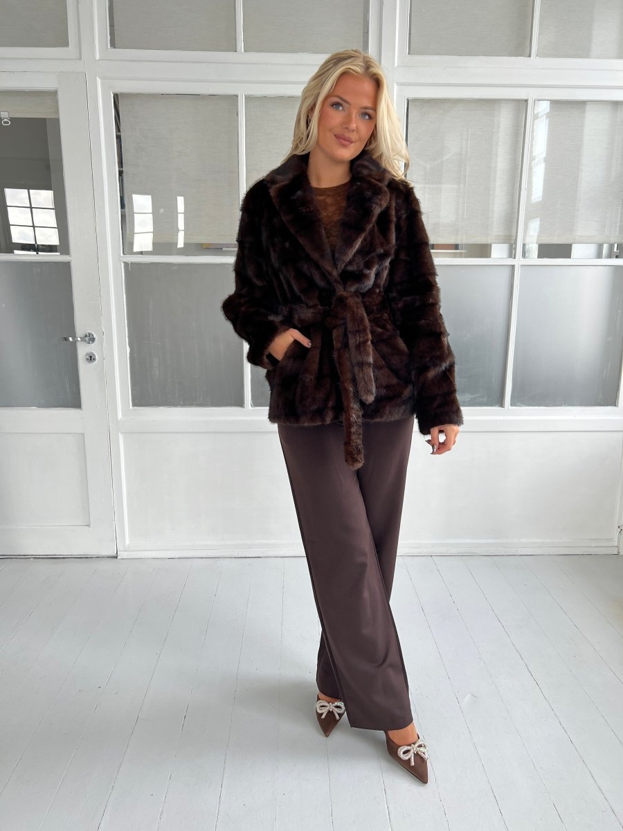 Flam marron jacket - Aaberg DK