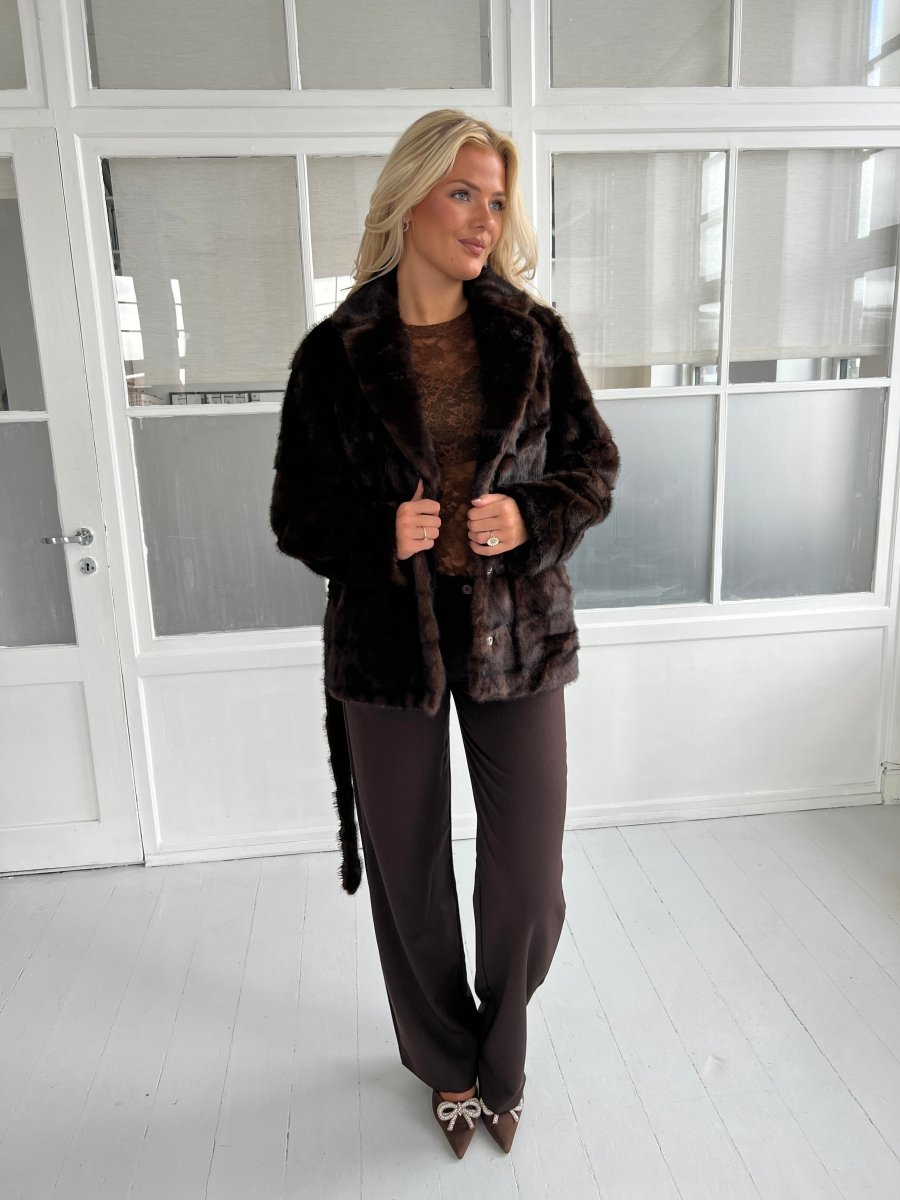 Flam marron jacket - Aaberg DK