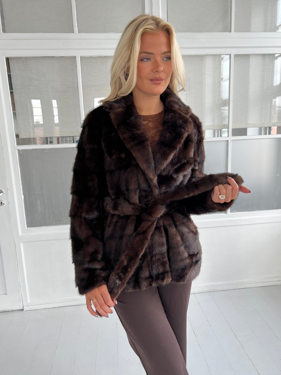 Flam marron jacket - Aaberg DK