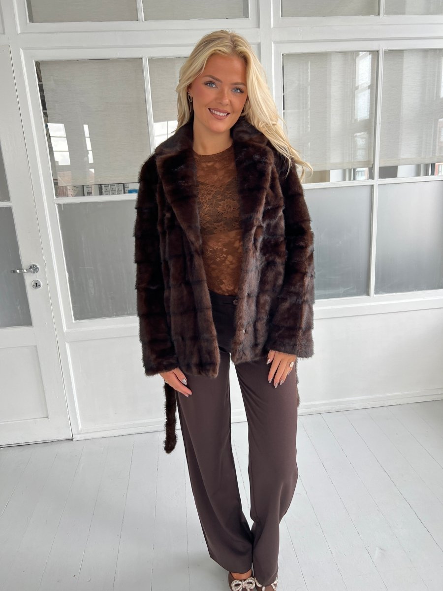 Flam marron jacket - Aaberg DK