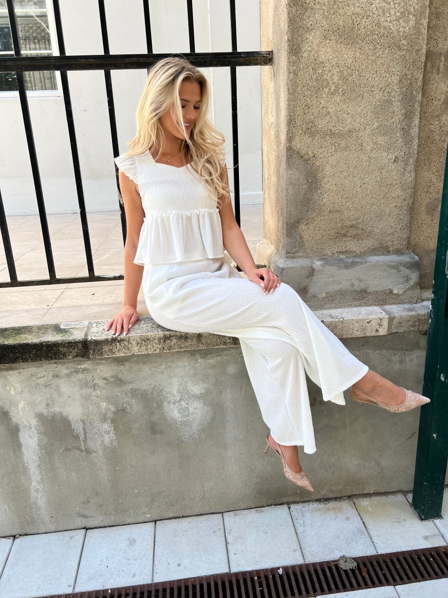 Flam Pearl White set - Aaberg DK