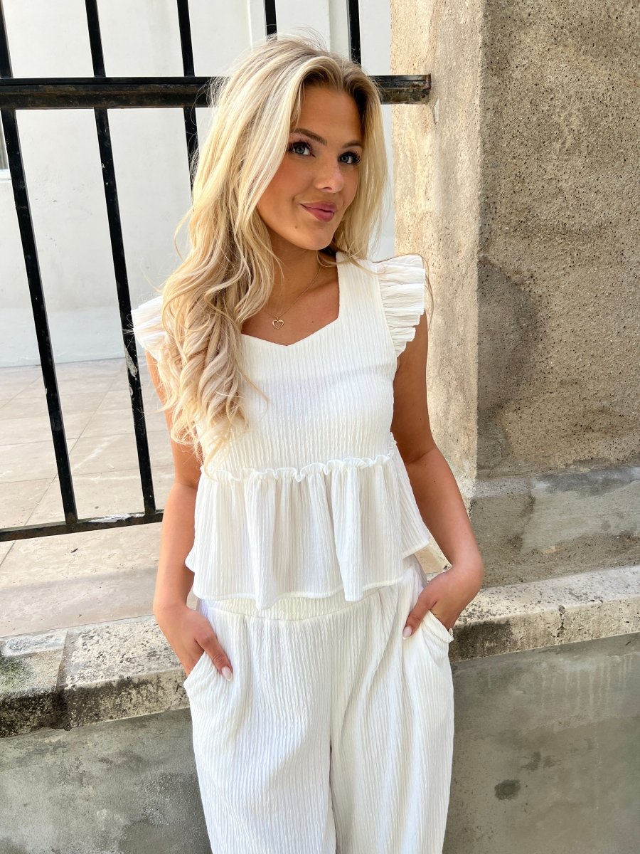 Flam Pearl White set - Aaberg DK