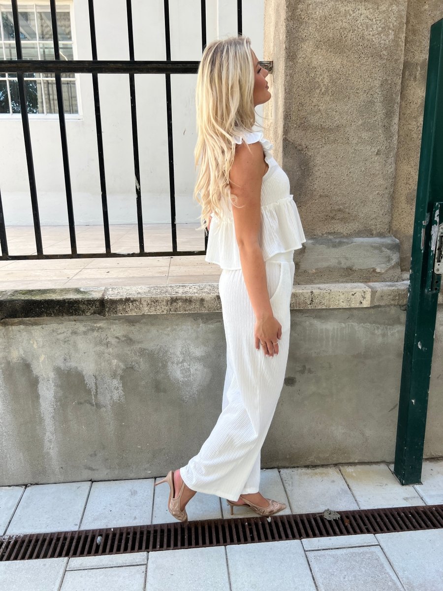 Flam Pearl White set - Aaberg DK