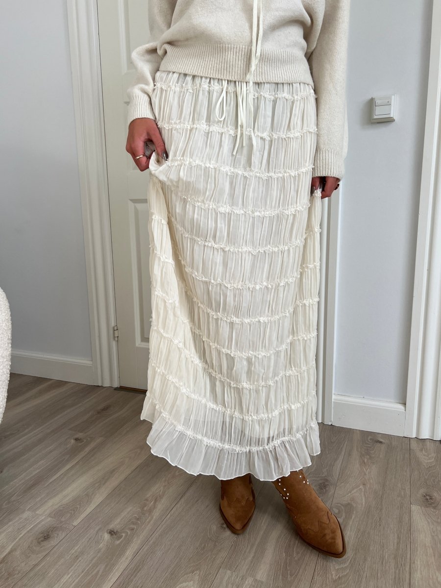 Flam vanila skirt - Aaberg DK
