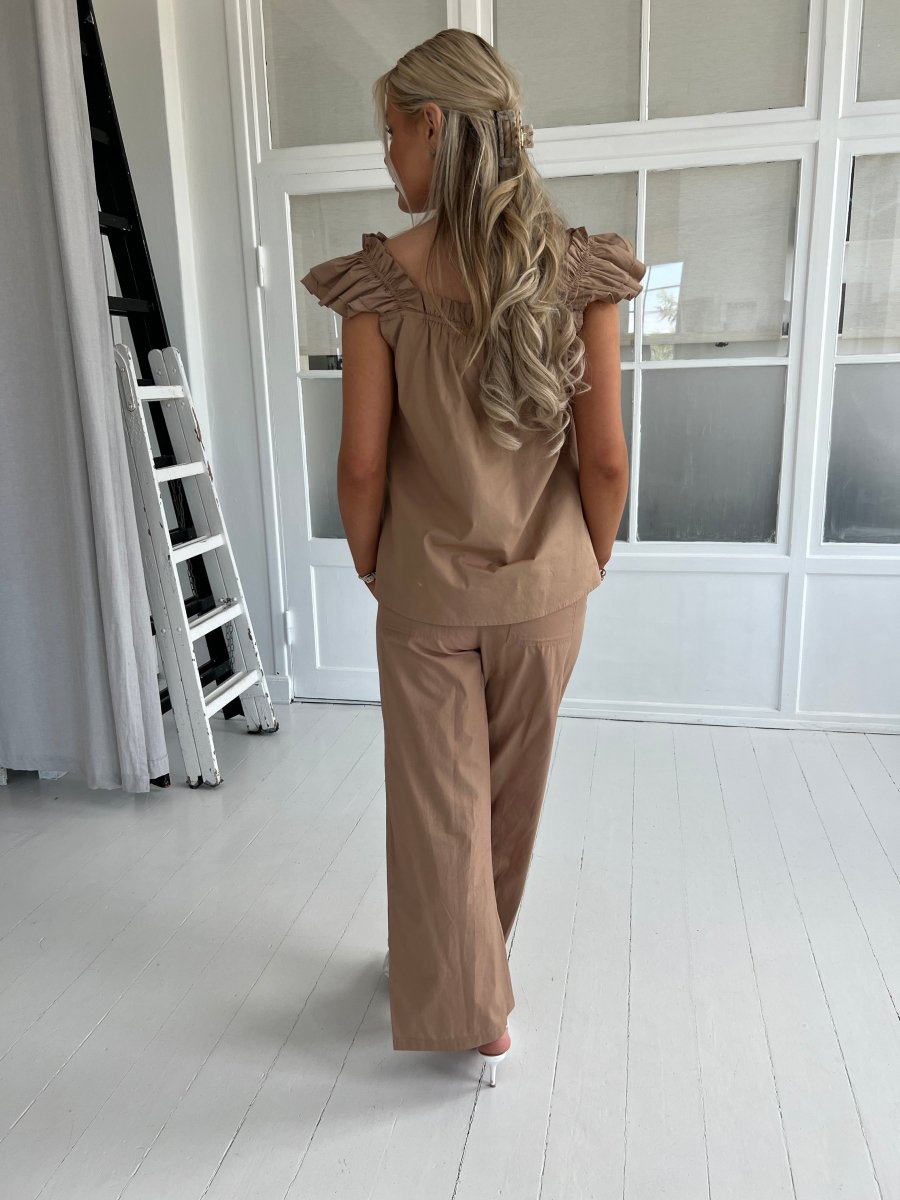 Gaspar Carmen sand top - Aaberg DK