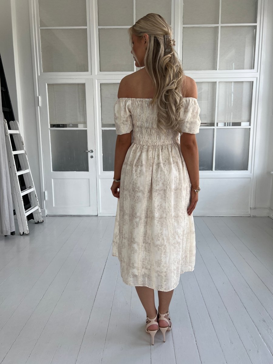 GD Golden Days beige summer dress - Aaberg DK