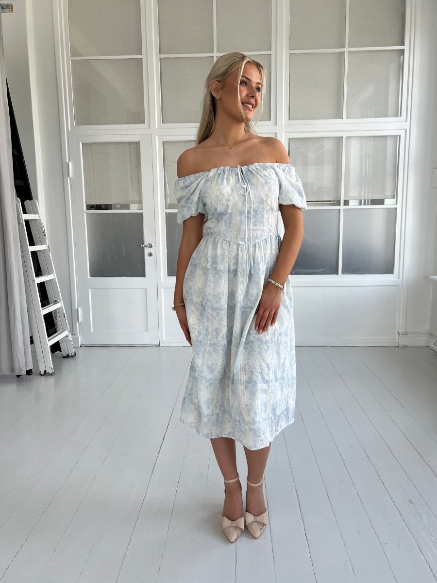 GD Golden Days blue summer dress - Aaberg DK