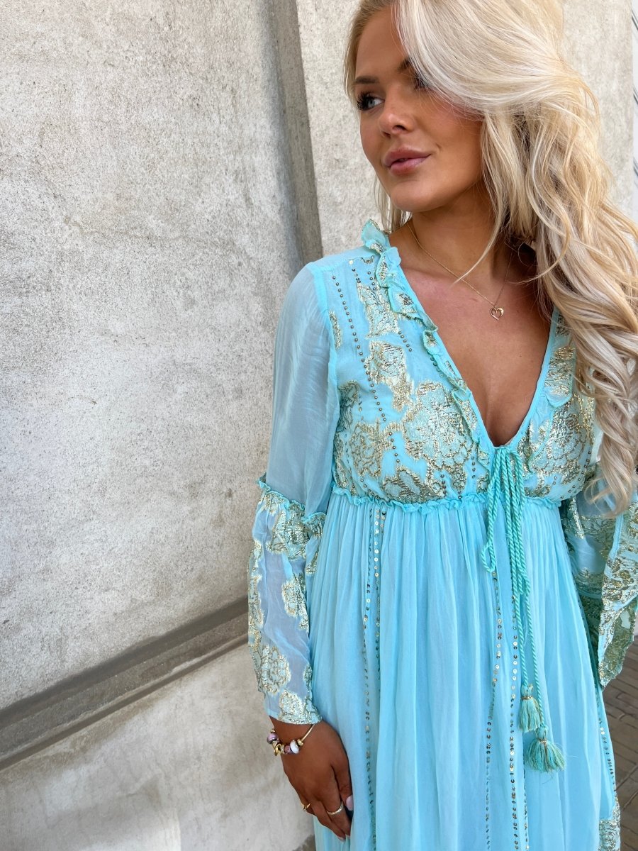 GD golden days turkis bohemian dress - Aaberg DK