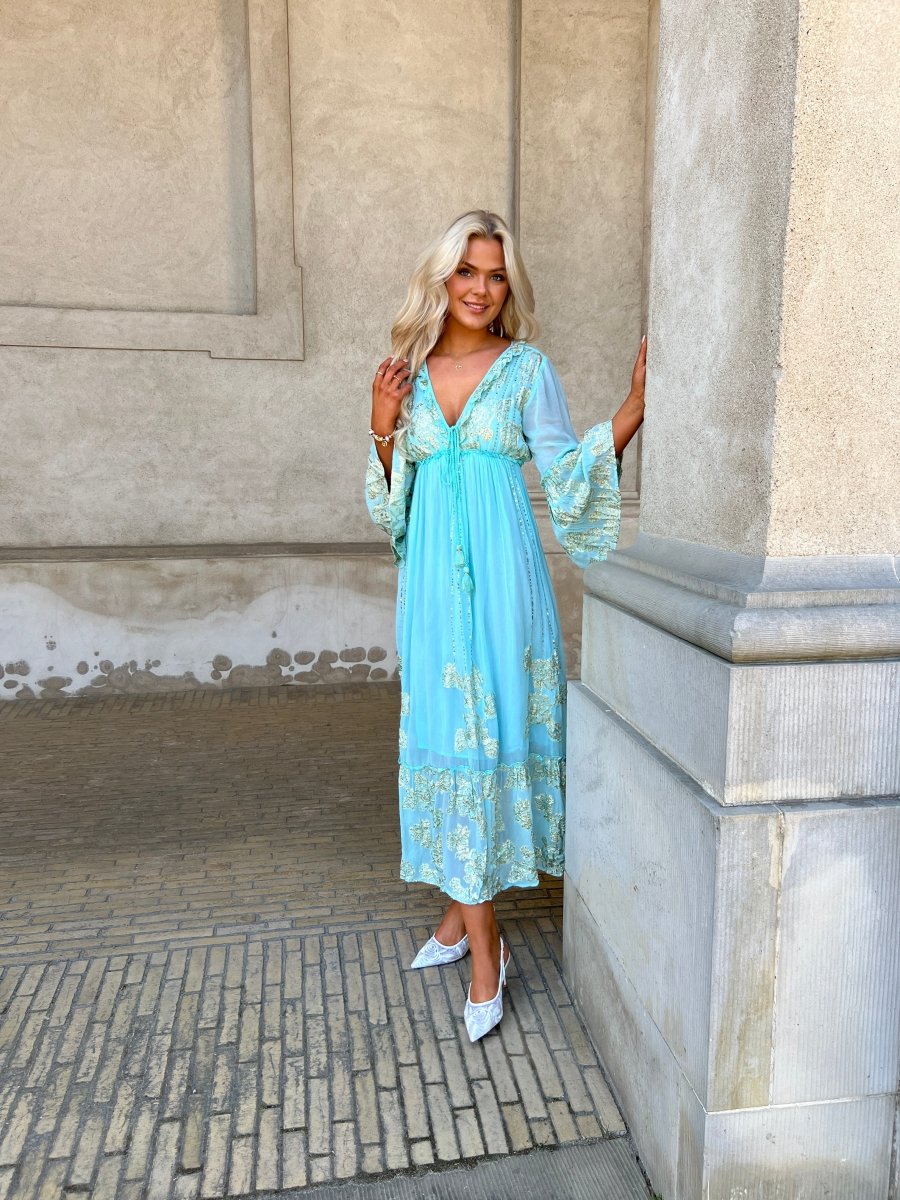 GD golden days turkis bohemian dress - Aaberg DK