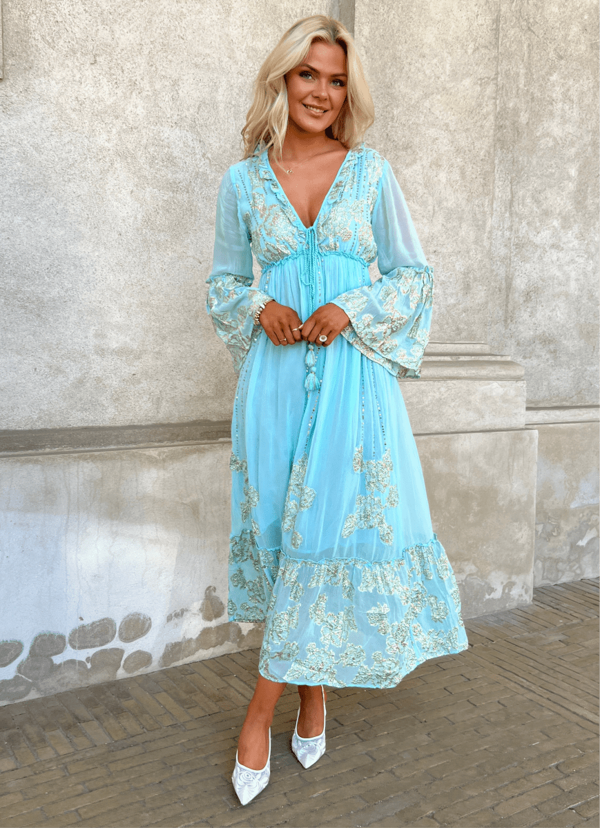 GD golden days turkis bohemian dress - Aaberg DK