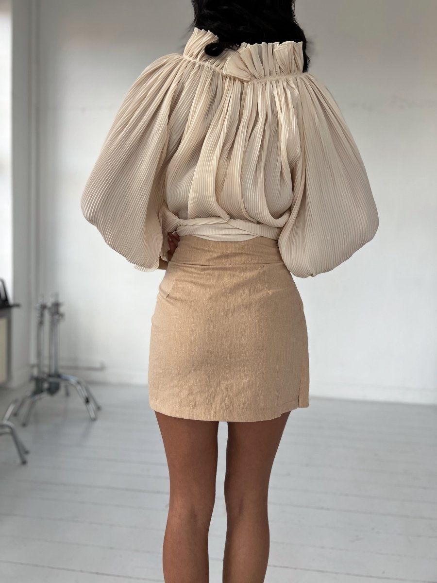July beige skirt - Aaberg DK