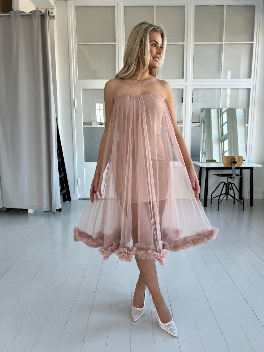 Lily McBee rosa doll dress - Aaberg DK