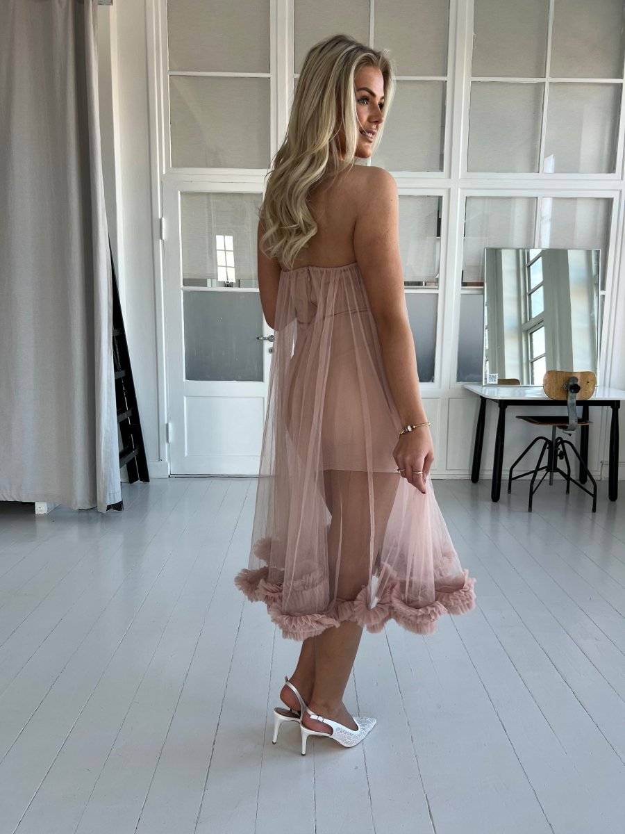 Lily McBee rosa doll dress - Aaberg DK