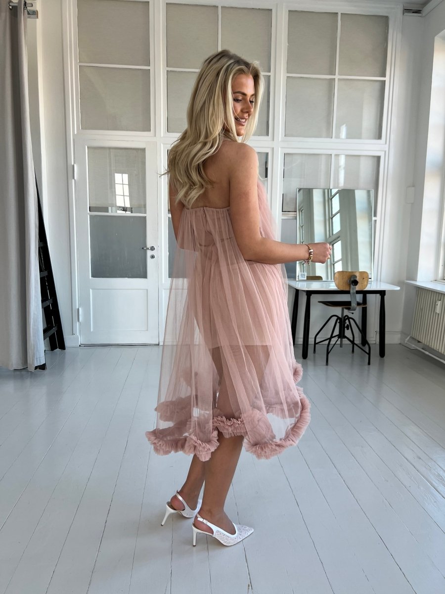 Lily McBee rosa doll dress - Aaberg DK