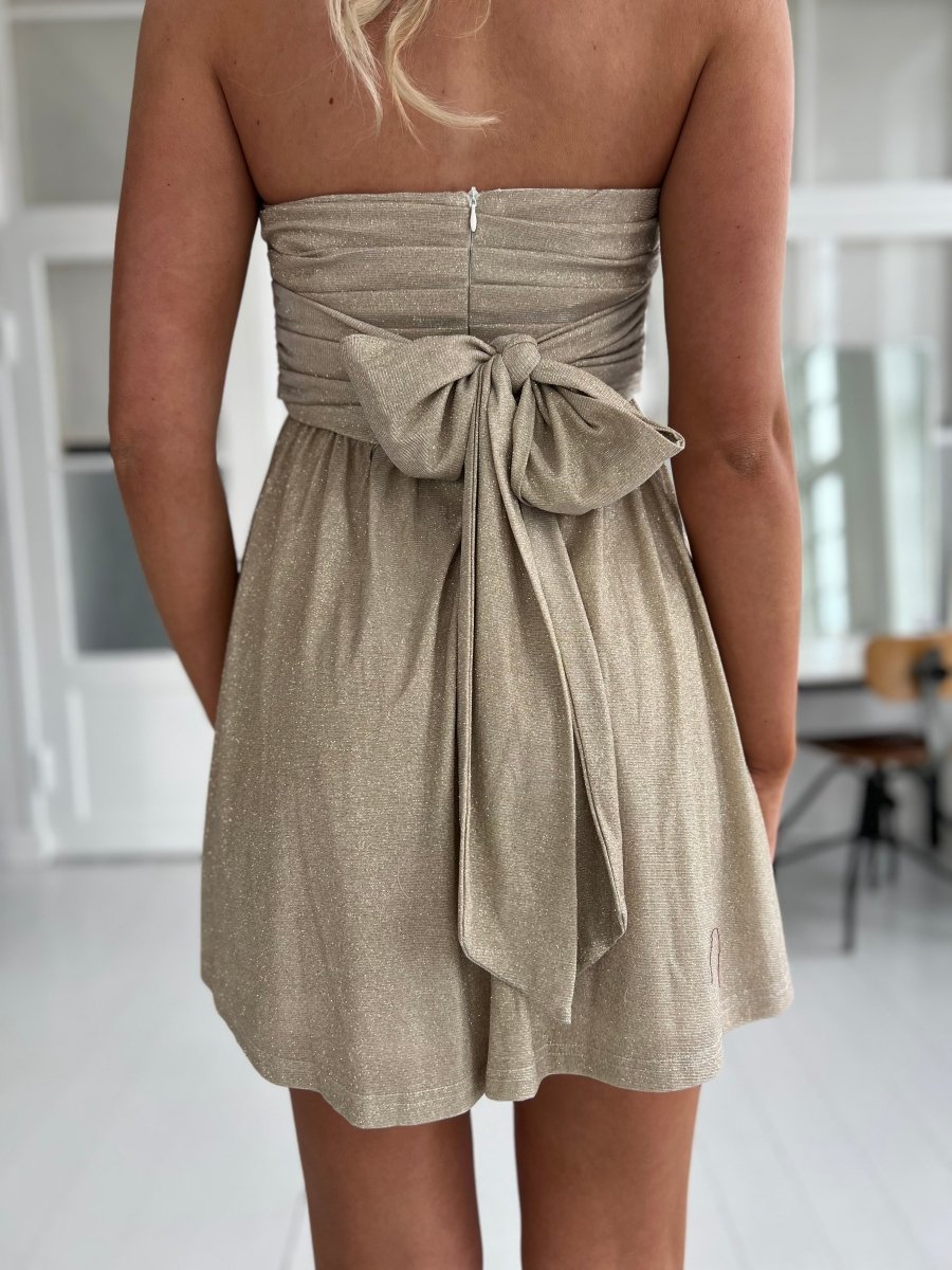 Lucce golden dress - Aaberg DK