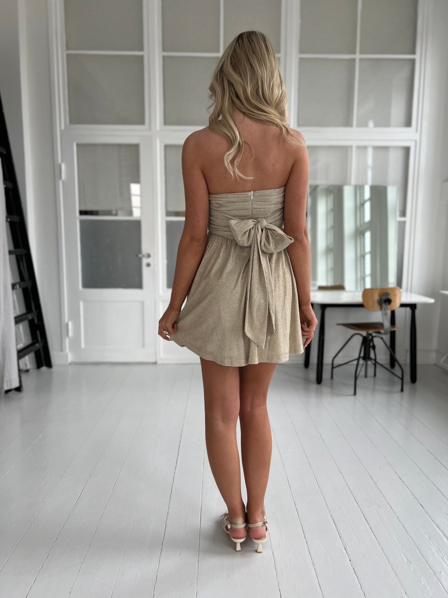 Lucce golden dress - Aaberg DK