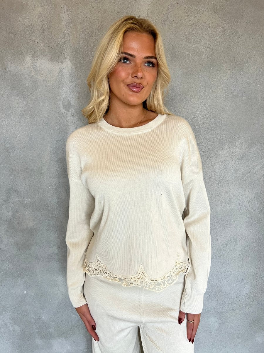 May beige knit - Aaberg DK