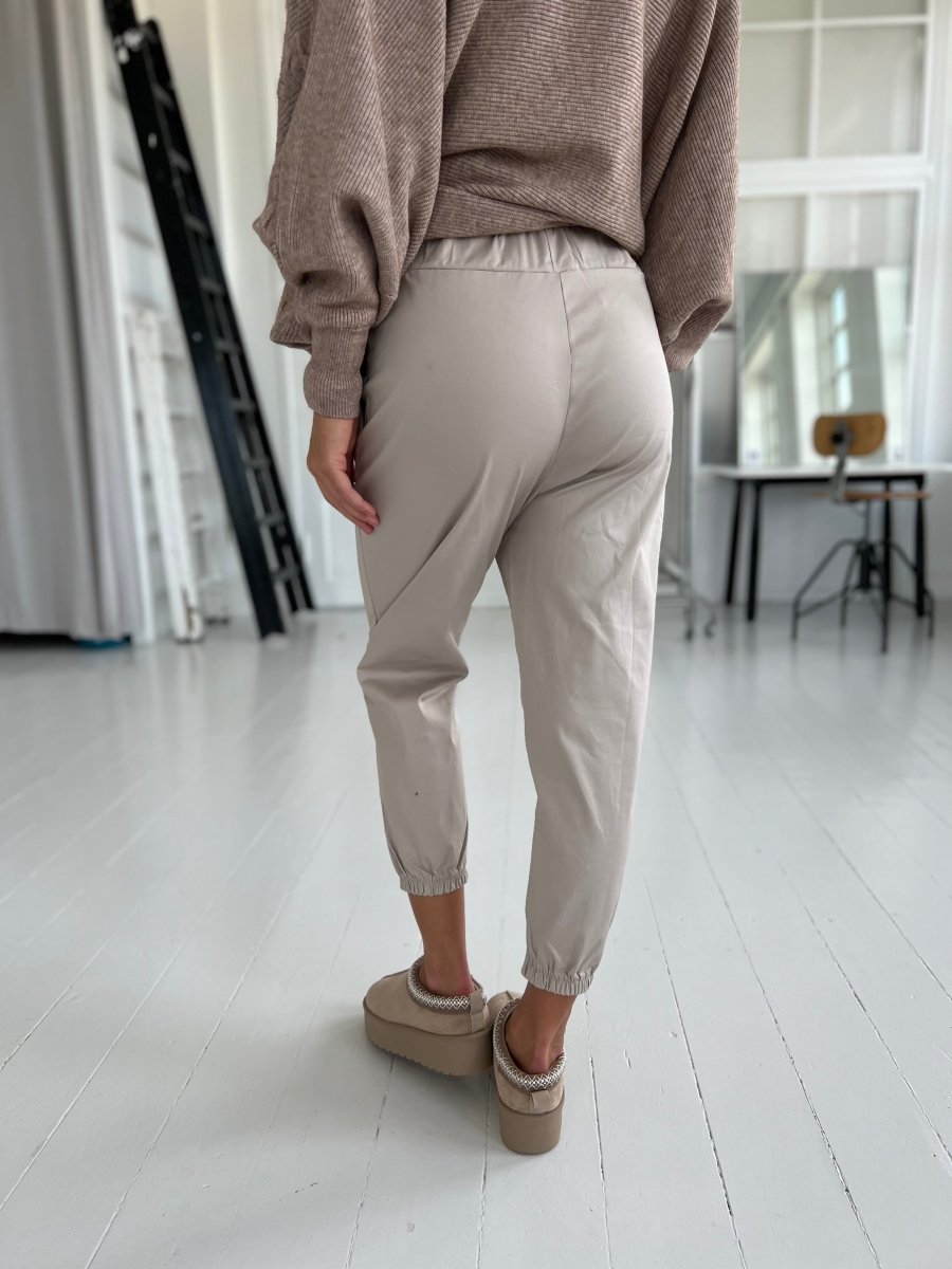 Mondial beige pants - Aaberg DK
