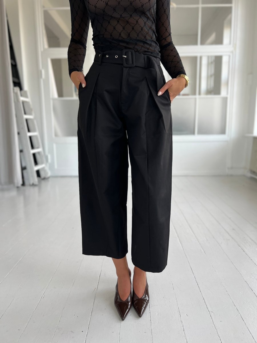 Sisters Point Gaki pants black - Aaberg DK