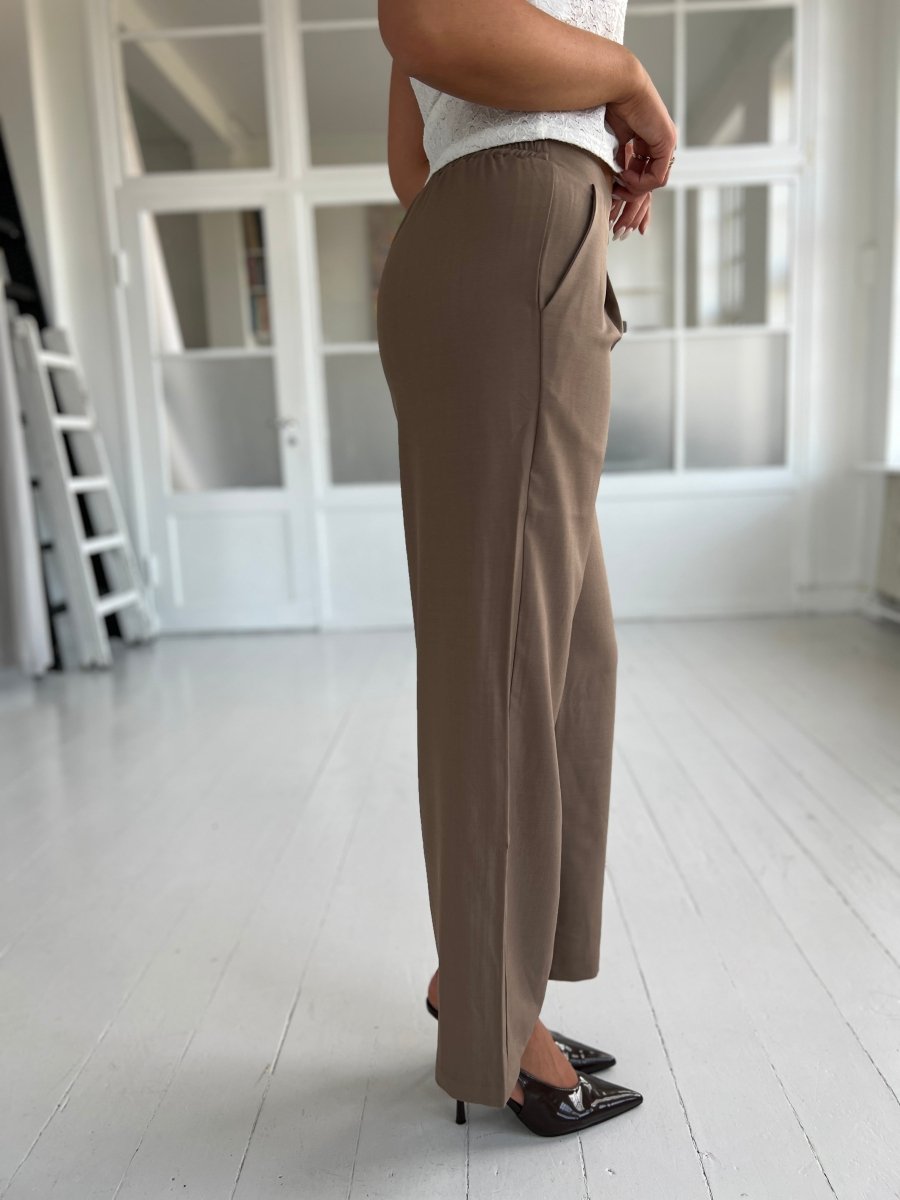 Sisters Point Viska pants Brown - Aaberg DK