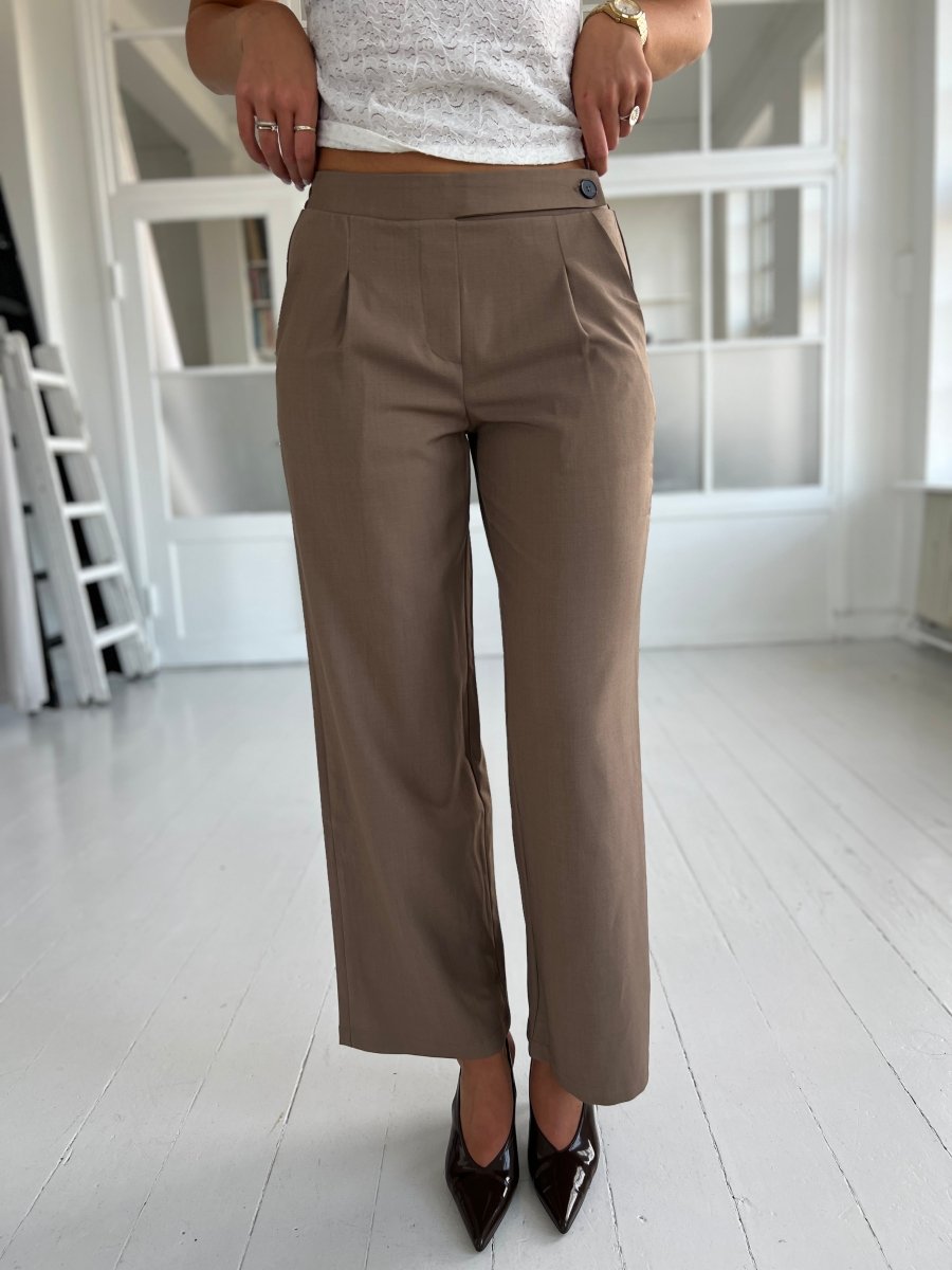 Sisters Point Viska pants Brown - Aaberg DK