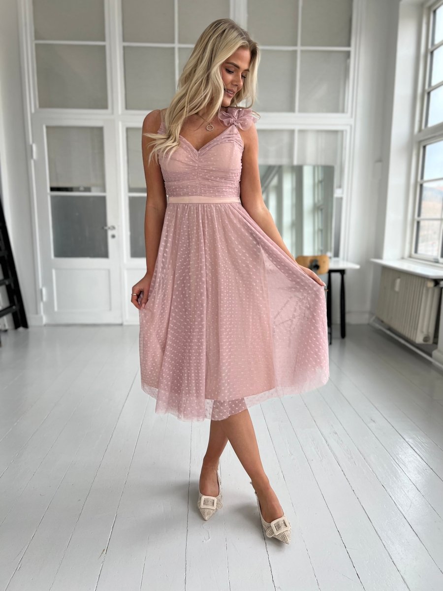Soky rosa tulle dress - Aaberg DK