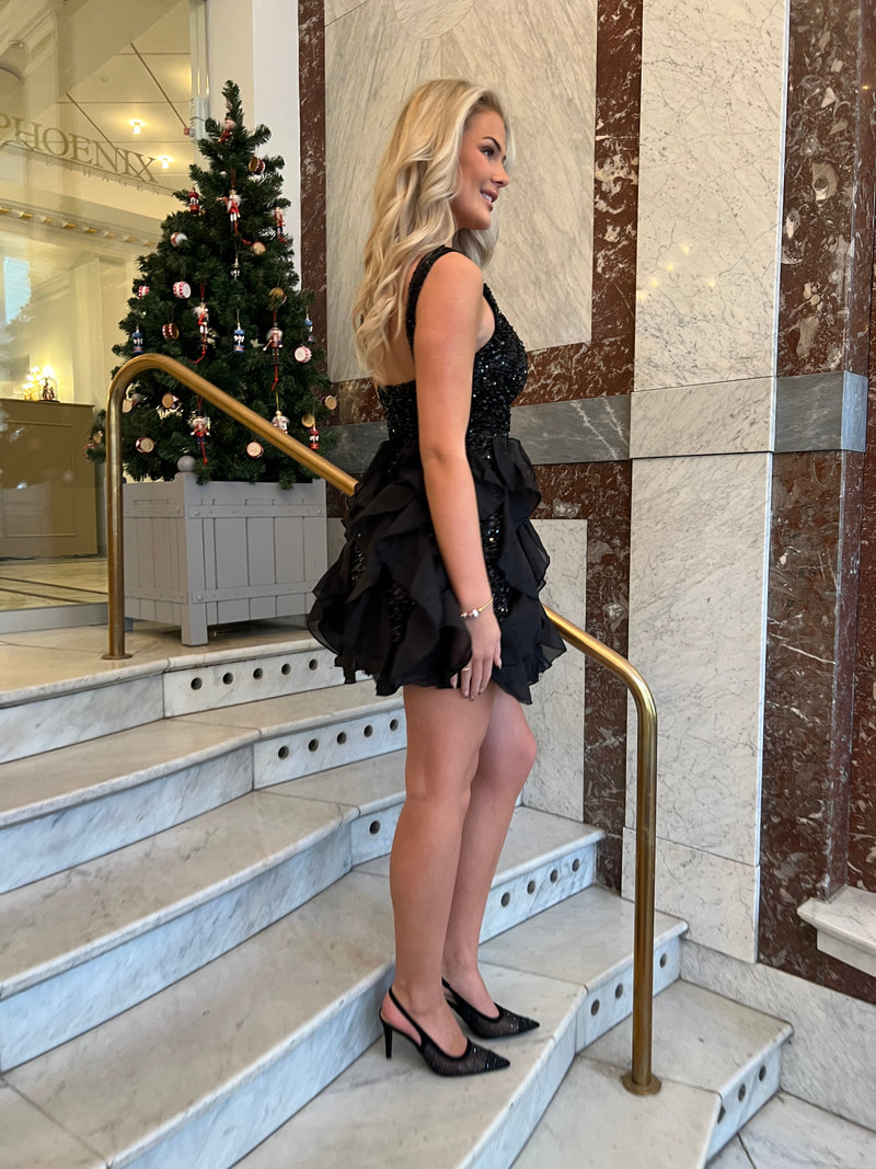 Soky black princes dress