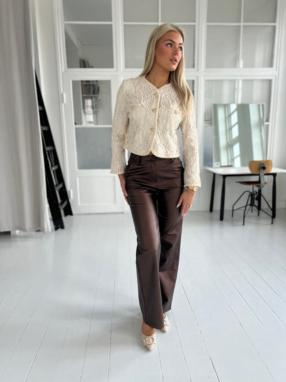 Eight Luxe bronze metallic pants (3171)