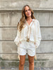 Azaka hvid boho blouse