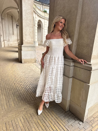 Anna white dress
